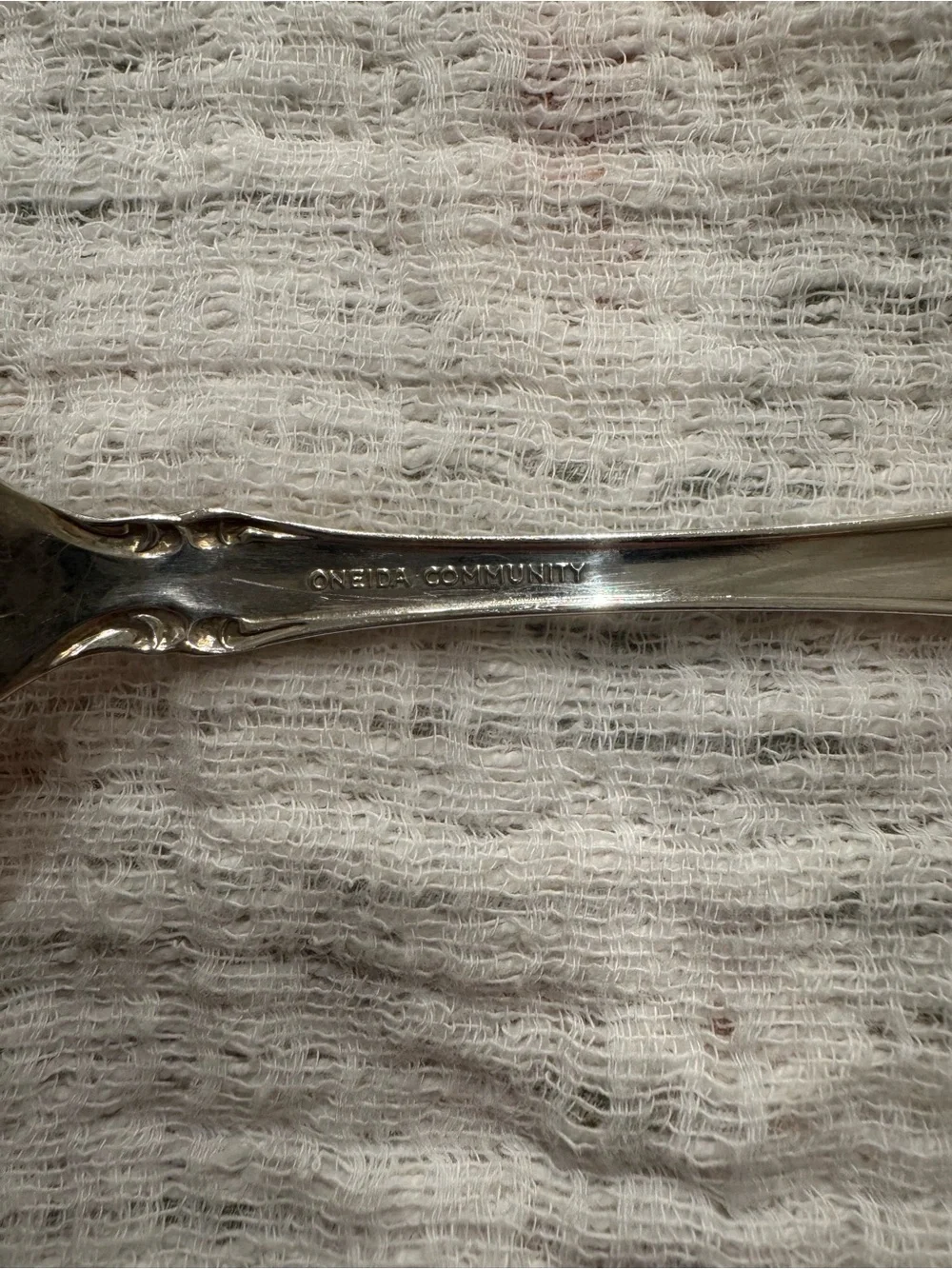 1965 “Silver Artistry” Ornate Silverplated Serving Fork for Table and Buffet